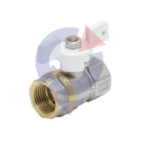 Кран шар лат 1102 Standard нк Ду20 Ру30 м/м полн баб Aquasfera 1102-02 .