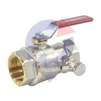 Кран шар DADO лат спуск Ду15 Ру42 м/м полн рыч Giacomini R910SX003