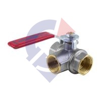 Кран шар лат 1020 Euro нк Ду20 Ру30 м/м полн 3-ход рыч Aquasfera 1020-02