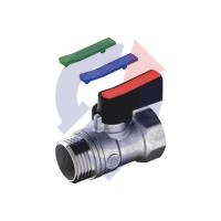 Кран шар лат хр Ду15 Ру16 м/р мини флк Giacomini R694X003