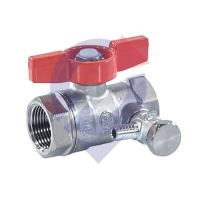 Кран шар лат спуск R251S Ду20 Ру42 м/м баб Giacomini R251SX004