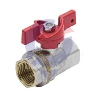 Кран шар лат 1002 Euro нк Ду15 Ру40 м/м полн баб Aquasfera 1002-01 .