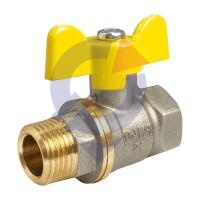 Кран шар лат газ 11Б27фтМ нк Ду20 Ру40 м/р полн баб VALFEX VF.278.NB3.034