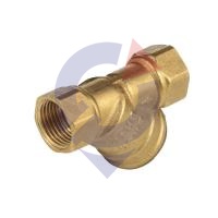 Фильтр Y-обр лат 4001 Ду32 Ру20 м/м сл проб Aquasfera 4001-04