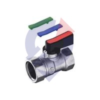 Кран шар лат хр Ду15 Ру16 м/м мини флк Giacomini R690X003