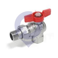 Кран шар лат хр Ду15 Ру16 м/амер полн угл баб Giacomini R789X003