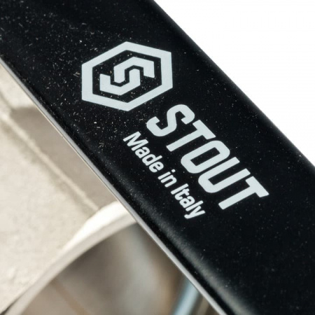 Кран шаровой STOUT полнопроходной ВР/ВР 2", ручка рычаг от компании Промышленное Снабжение®