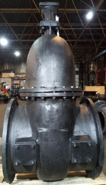 Задвижка чугунная 30ч915бр DN600 PN10 СИБЗТА от компании Промышленное Снабжение®