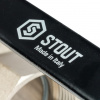 Кран шаровой STOUT полнопроходной ВР/НР 1 1/2", ручка рычаг от компании Промышленное Снабжение®