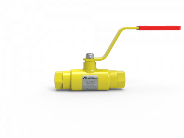 Кран шаровой КБ муфтовый Ду20 Ру40 стандартнопроходной GAS от компании Промышленное Снабжение®