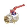 Кран шар лат спуск BVR-D Ду40 Ру40 м/м полн рыч Danfoss 065B8220