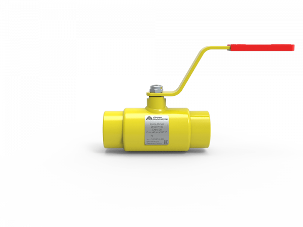 Кран шаровой КБ муфтовый Ду32 Ру40 стандартнопроходной GAS от компании Промышленное Снабжение®