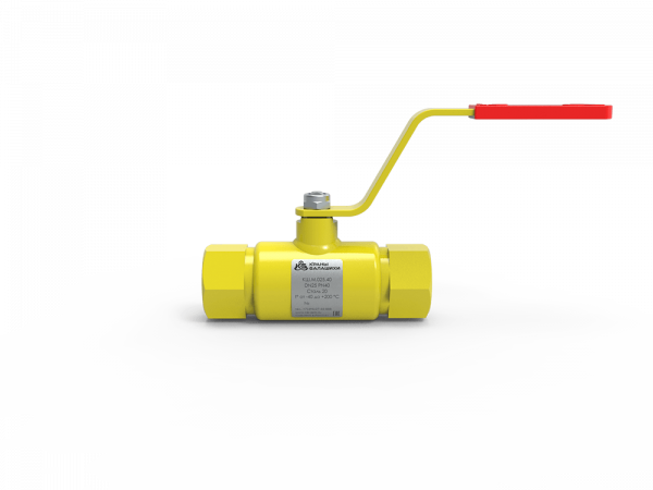 Кран шаровой КБ муфтовый Ду25 Ру40 стандартнопроходной GAS от компании Промышленное Снабжение®