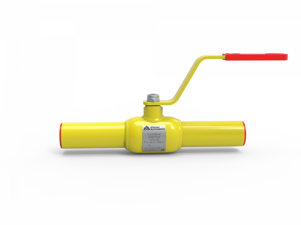 Кран шаровой КБ приварной Ду25 Ру40 стандартнопроходной GAS от компании Промышленное Снабжение®